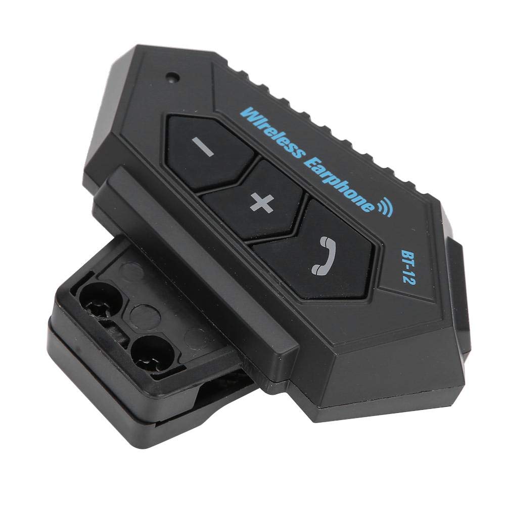 xuuyuu Intercomunicador Bluetooth para Motocicleta, Casco para Motocicleta Auricular Bluetooth 4.1 + EDR CSR8635 Kit de Sistemas de comunicación con Auriculares Manos Libres de reducción de Ruido