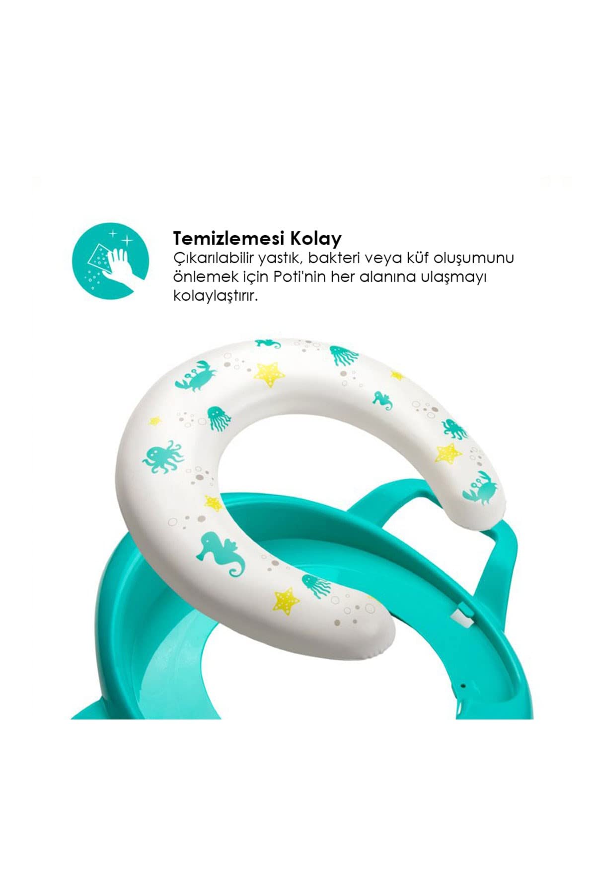 bbluv Poti asiento entrenador para baño - Lime