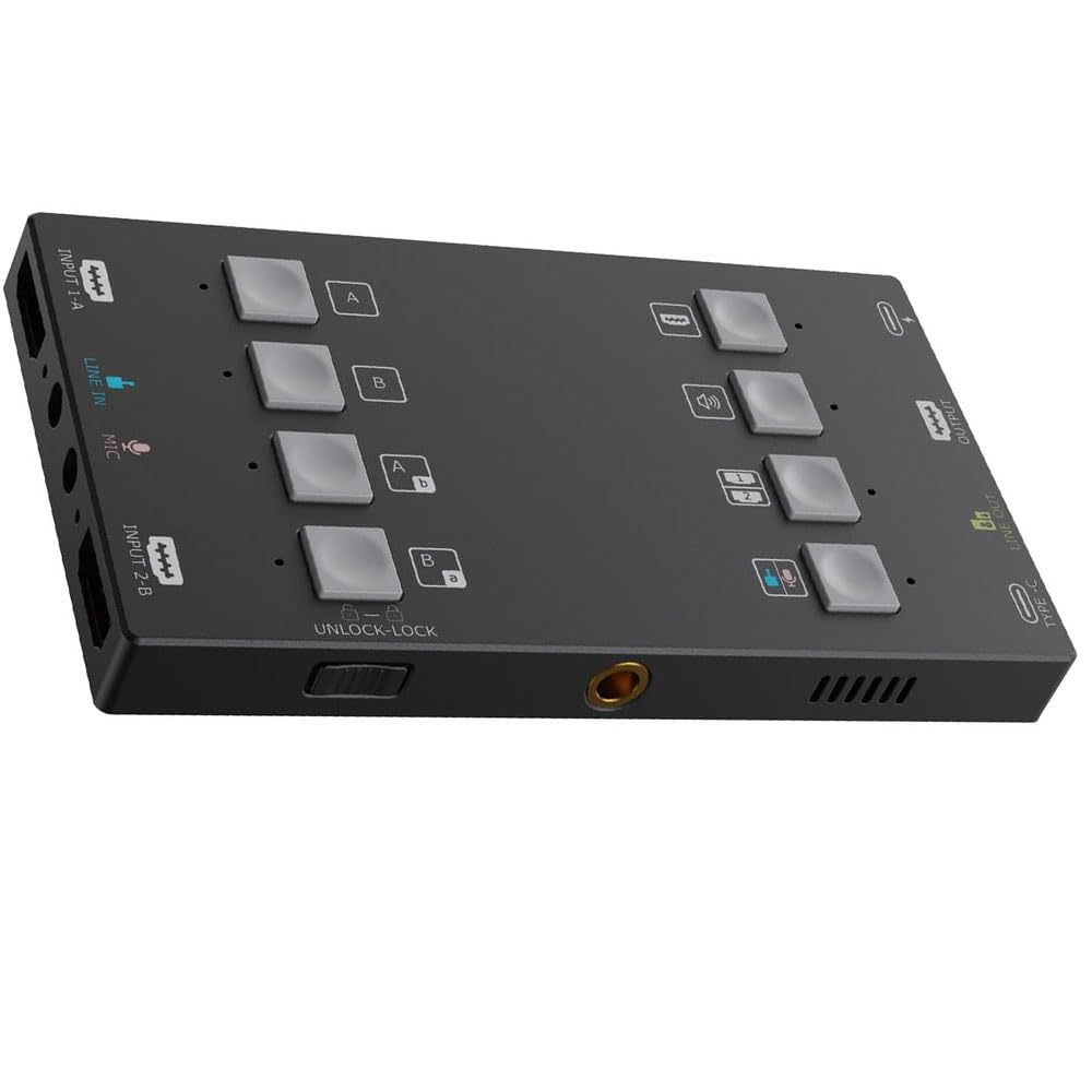 CamKoo - Tarjeta de captura de vídeo USB 3.0 4K HDMI con 2 entradas, 2 salidas, captura de dos pantallas, transmisión en vivo, HDMI a USB 3.0, dongle HD 1080P, convertidor de grabador de vídeo en vivo