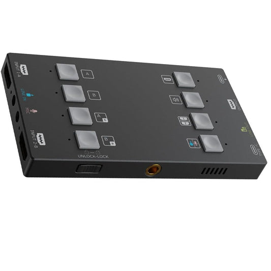 CamKoo - Tarjeta de captura de vídeo USB 3.0 4K HDMI con 2 entradas, 2 salidas, captura de dos pantallas, transmisión en vivo, HDMI a USB 3.0, dongle HD 1080P, convertidor de grabador de vídeo en vivo