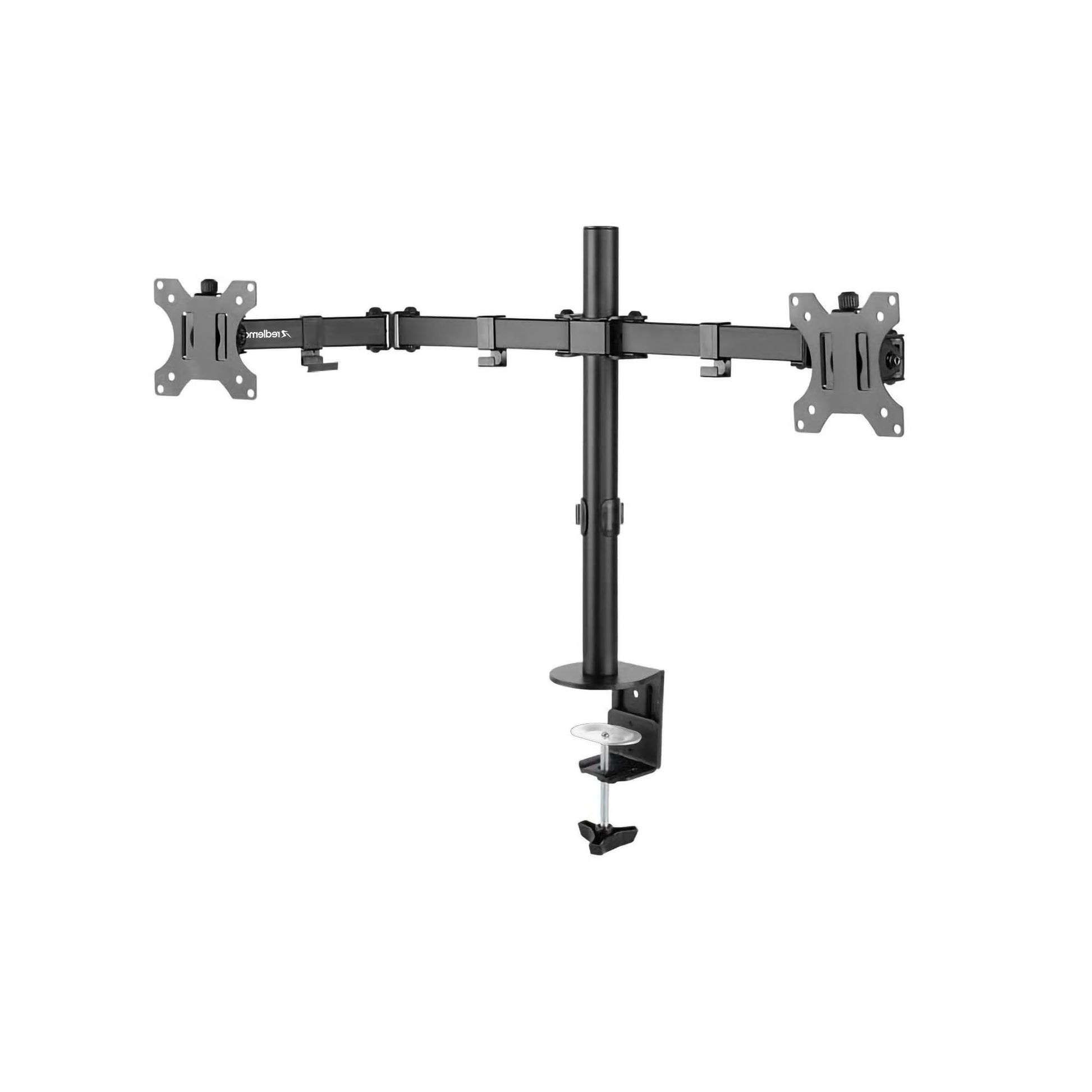 Soporte para Monitores Redlemon Negro Ajustable para Escritorios de 1 a 9 cm de Grosor