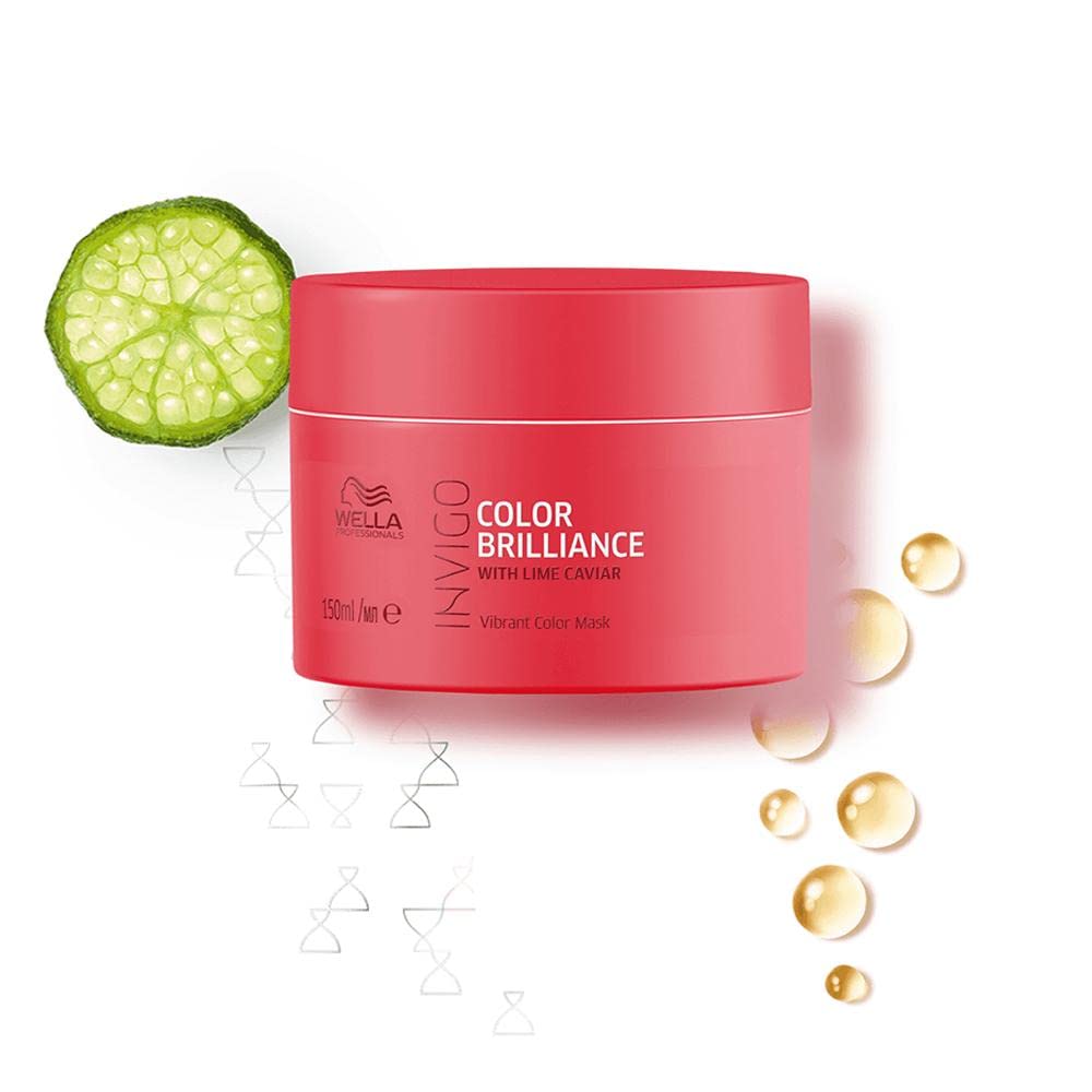 Mascarilla Wella Professionals Invigo Lime Caviar Brilliance Color