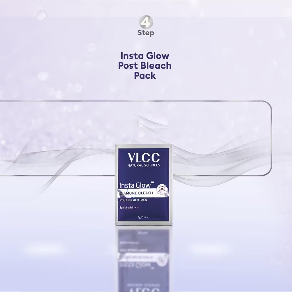 VLCC Insta Glow Diamond Bleach, 60G