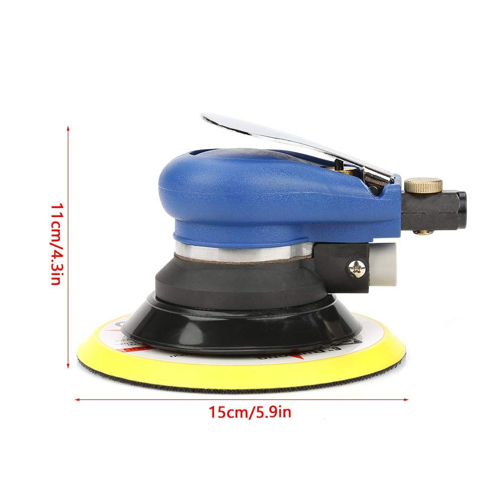 Lijadora de Palma AT-980 6 Pulgadas Aire Aleatoria Profesional Neumática 10000rpm