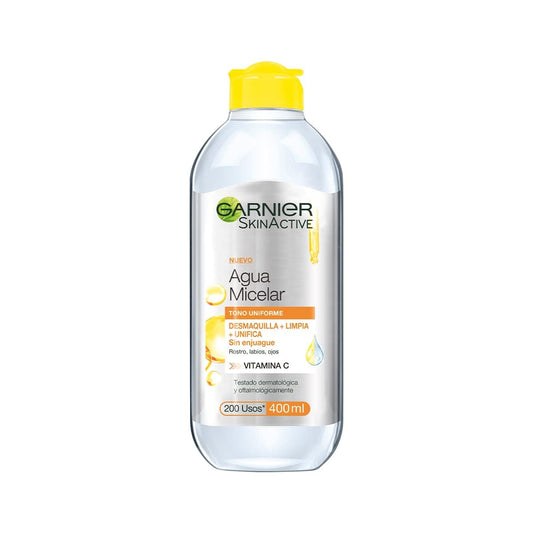 Garnier Skin Naturals Face Express aclara tono uniforme Agua Micelar + ls Face Express aclara crema hidratante tono uniforme con fps 30 + acial Tono Uniforme con Vitamina C Express Aclara