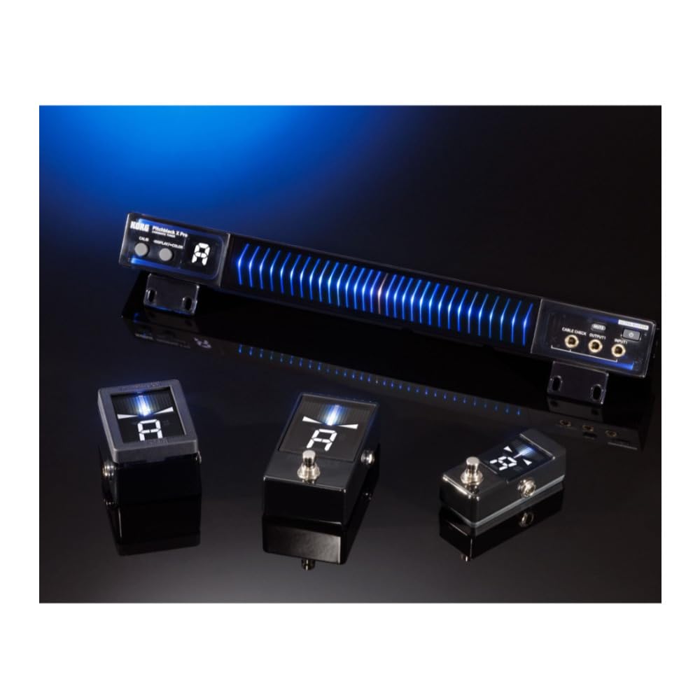 Korg Pitchblack X, afinador de pedal de guitarra de 1/4 pulgadas (PBXMINI)