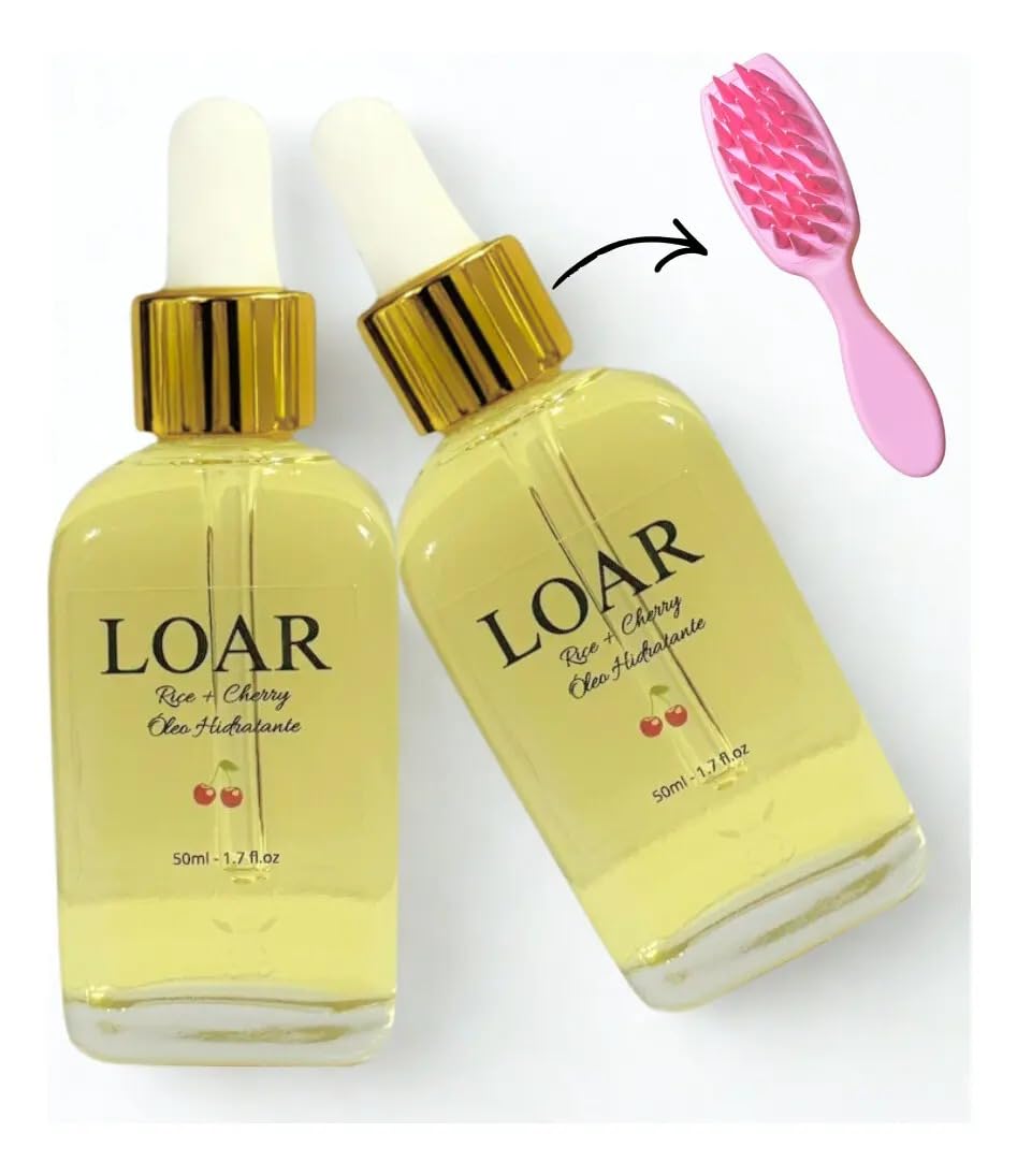 Kit Aceite Capilar Loar Beauty Crecimiento Intensivo con Masajeador