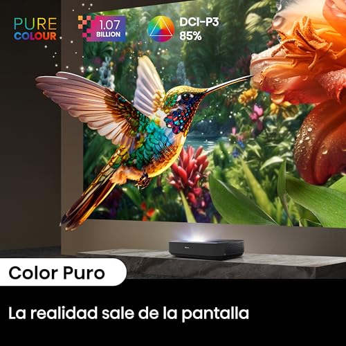 Hisense Proyector Inteligente de Distancia ultracorta 4K X-Fusion Laser Cinema PL2 Dolby Vision＆Dolby Atmos