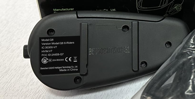 Auricular Bluetooth para Casco de Motocicleta iSunergy Mesh 3.0 Negro con Cancelación de Ruido CVC, Impermeable IP67 y Compatibilidad para 6 Pilotos