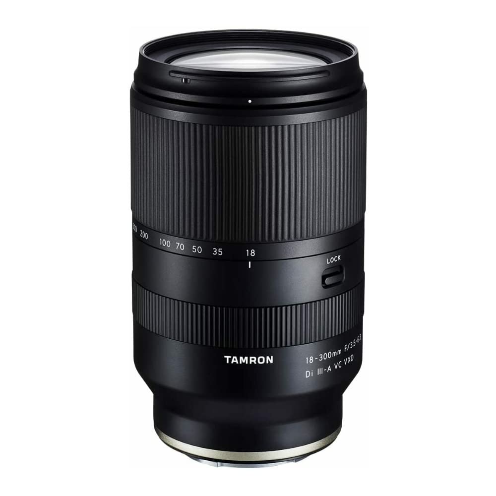 Lente Tamron 18-300mm F/3.5-6.3 Di III-A VC VXD para Cámaras Sony E APS-C sin Espejo