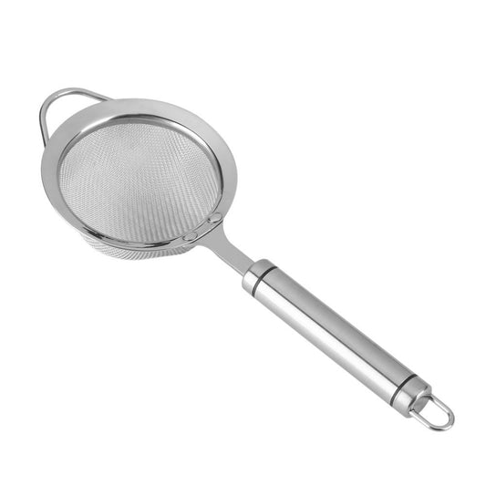 Colador De Alimentos, Filtro De Aceite De Comida Frita De Acero Inoxidable 30# Colador De Tamiz Fino Colador De Cocina