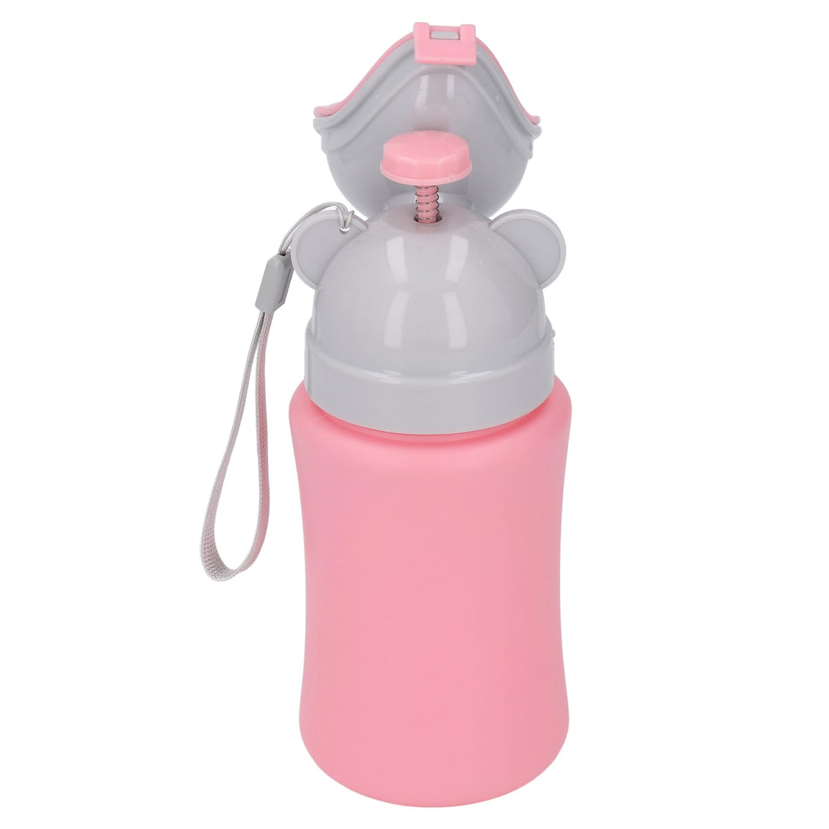 Saluaqui Copa de Entrenamiento de Orina a Prueba de Fugas para Niños - Urinal de Emergencia Portátil Liviano con Diseño Ergonómico - Baño de Baño Azul para Niños para Pequeños y (rosa para niña)