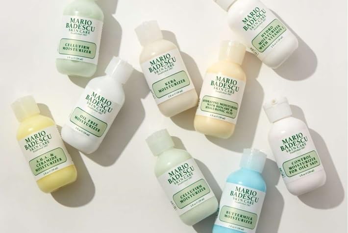 Mario Badescu Hydro Moisturizer con vitamina C para pieles mixtas y sensibles | Crema facial ligera con vitamina C, 59 ml