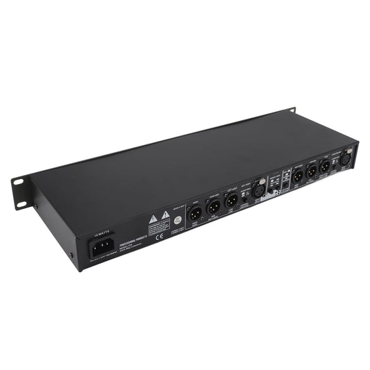 Crossover Mono de 4 Vías, Crossover 234XL Estable Profesional, Distribución de Señal de Sonido, Material ABS, para Actuaciones en Escenario, para Todo Tipo de Usuarios