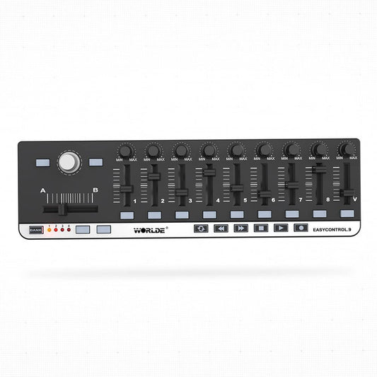 Btuty Mini USB 9 Slim-Line Control MIDI driver de teclado