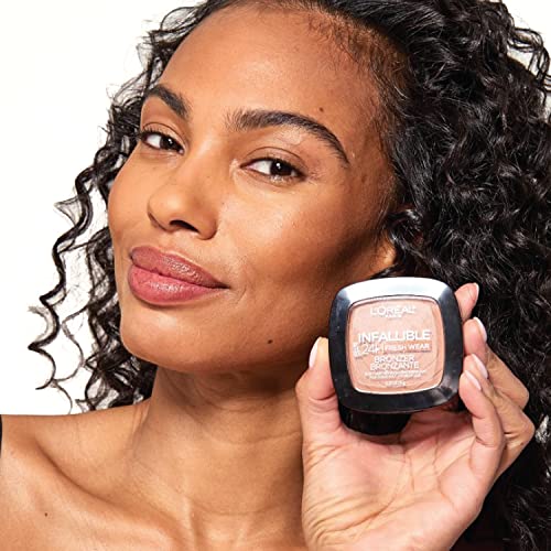 L'Oréal Paris, Infallible 32h Freshwear Soft Matte Bronzer, Tono 450 deep tan, 9g