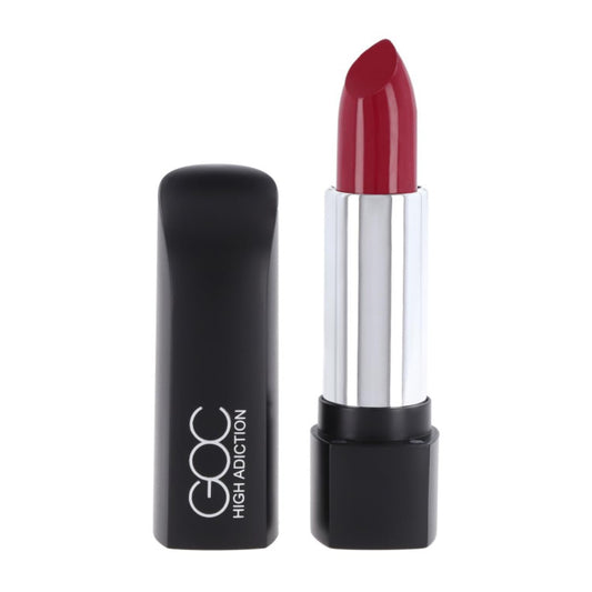 GOC High Adiction | Labial | Larga duración | Acabado ultra matte | Intrasferible | Textura ultra suave que se desliza fácilmente | Color Red Wine | 3.8 g | Modelo GL524
