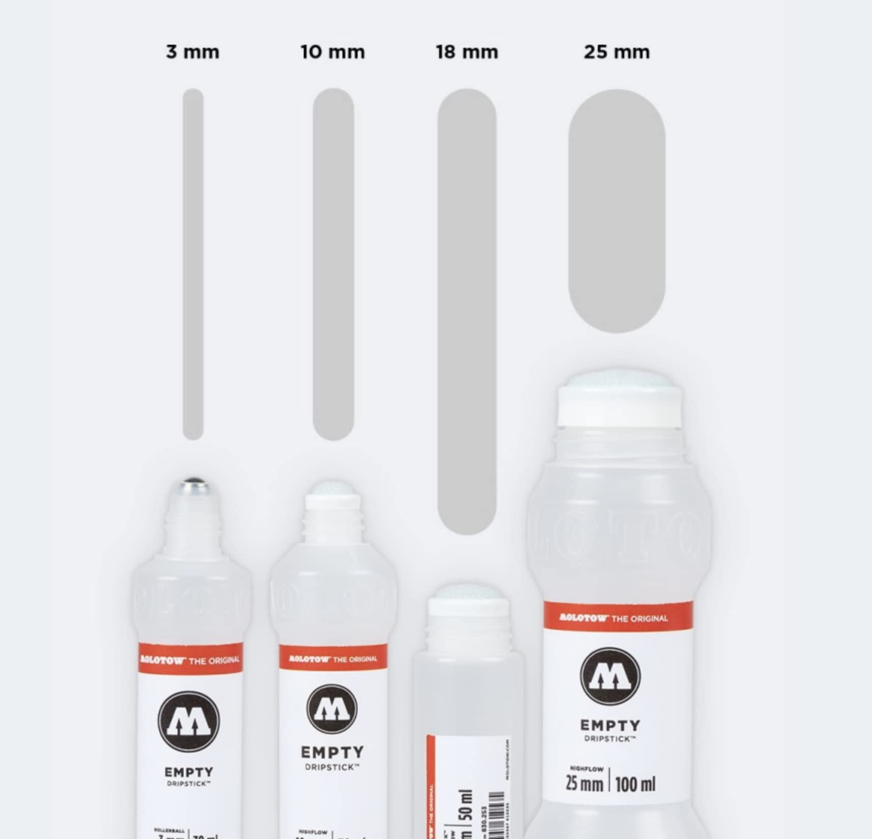 Marcador Molotow Highflow 10 mm 70 ml