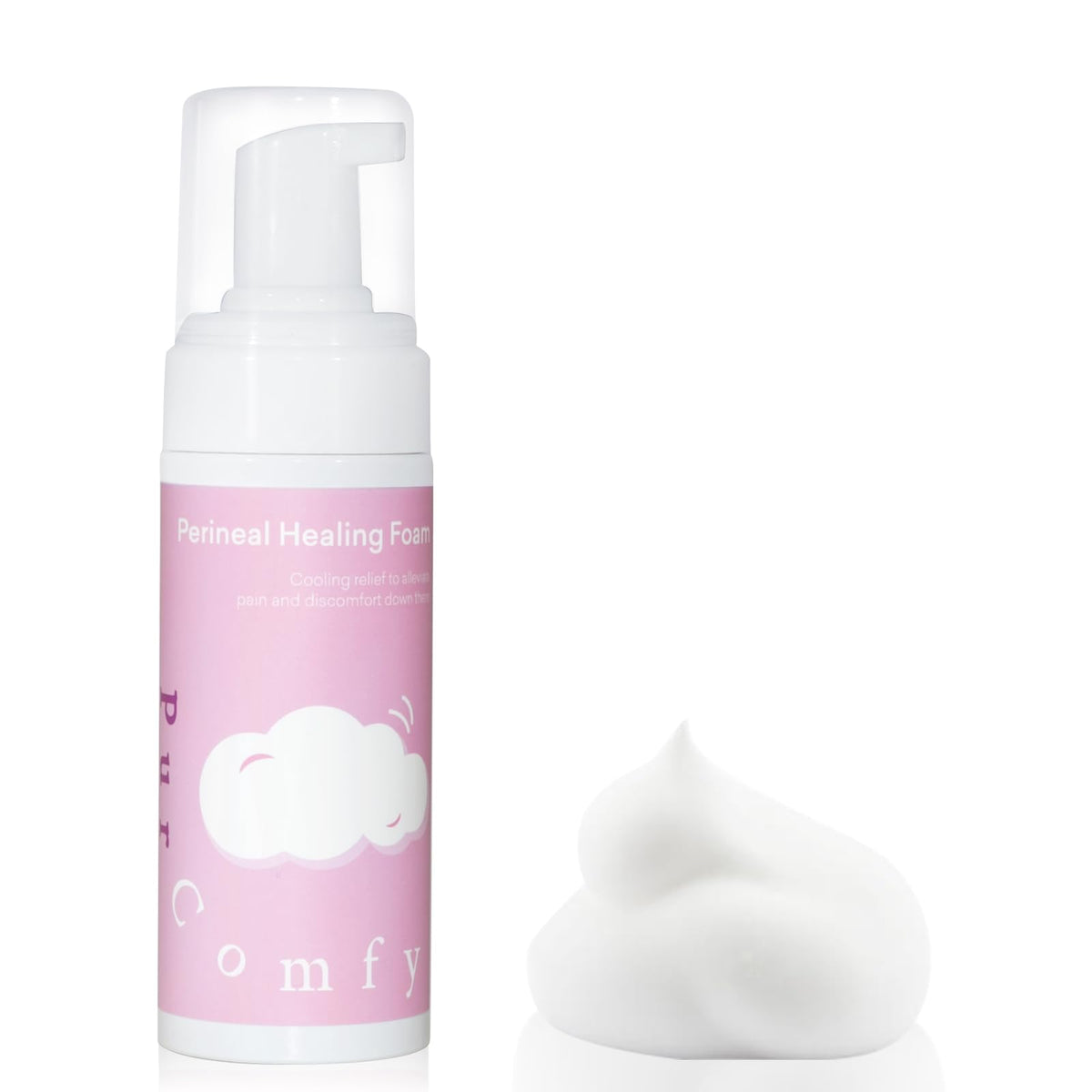 Purcomfy Espuma Calmante Perineal para el Cuidado Posparto Refrescante