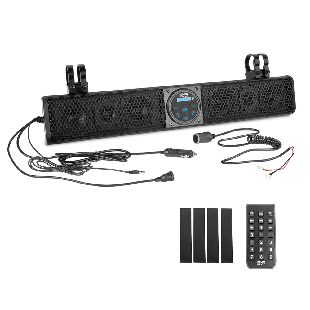 Barra de Sonido Bluetooth Belva BASB26v2 Negra 66 cm 500 W Amplificada