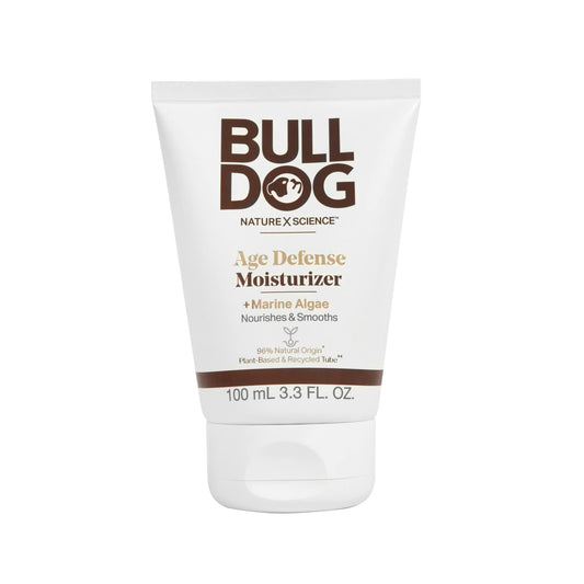 Bulldog Mens Skincare and Grooming Age Defense Moisturizer, 3.3 Ounce