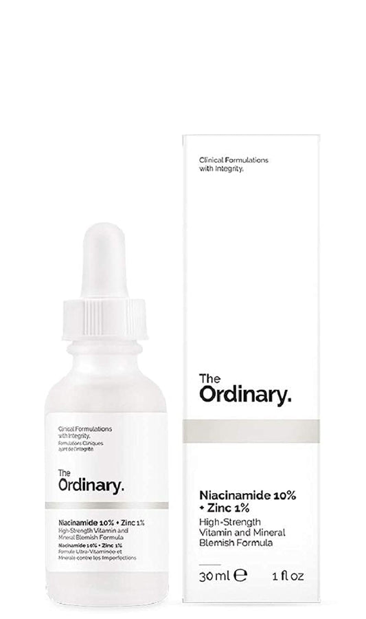 The Ordinary Niacinamida 10% + Zinc 1% 30ml, Paquete de 3