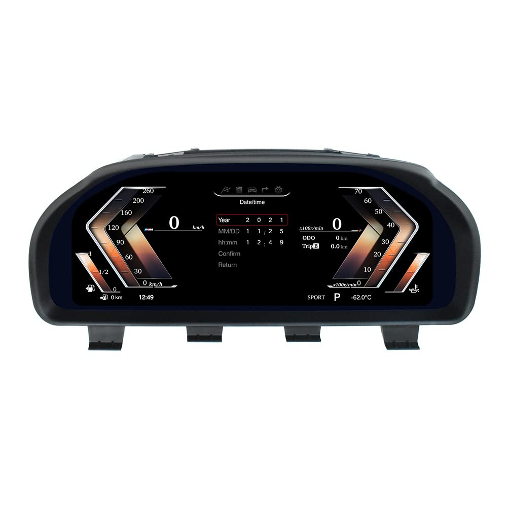 Instrumentos Digitales LCD Repuesto BMW Series 5 6 7 X3 X4 X5 X6 Velocímetro Tablero Información Original Coche