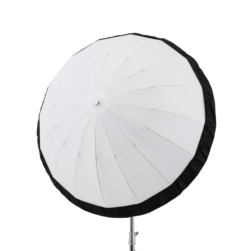Sombrilla Parabólica Blanca/Transparente 130cm Godox sin Toalla limpiadora