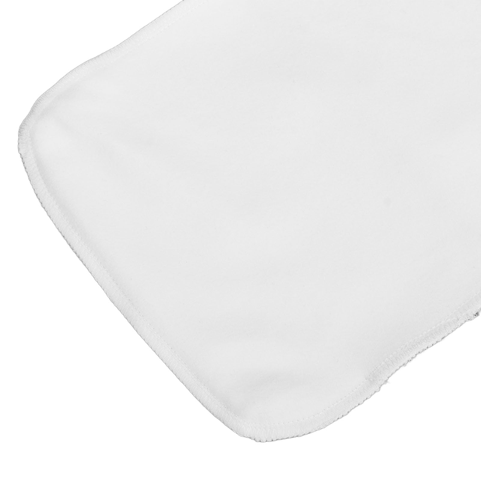 banapoy 3Pcs 4 Capas Algodón Orgánico Sin Blanquear para El Aceite Ricino Pack, Almohadillas Reutilizables de Aceite de Ricino para Compresas Calientes, Aceite de Ricino Franela Algodón
