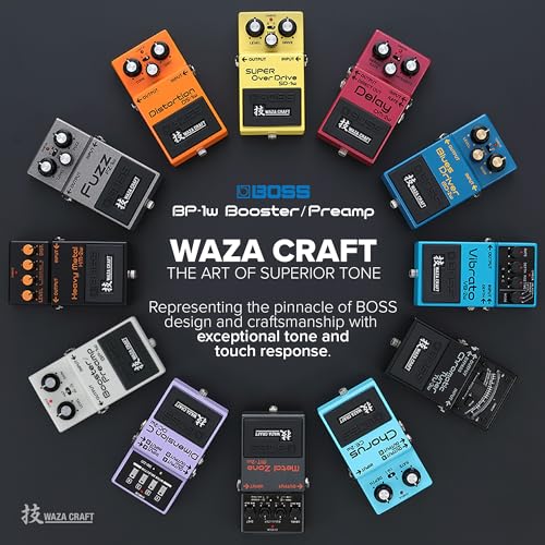 Boss BP-1W Boost, Overdrive y Preamp Effects Pedal
