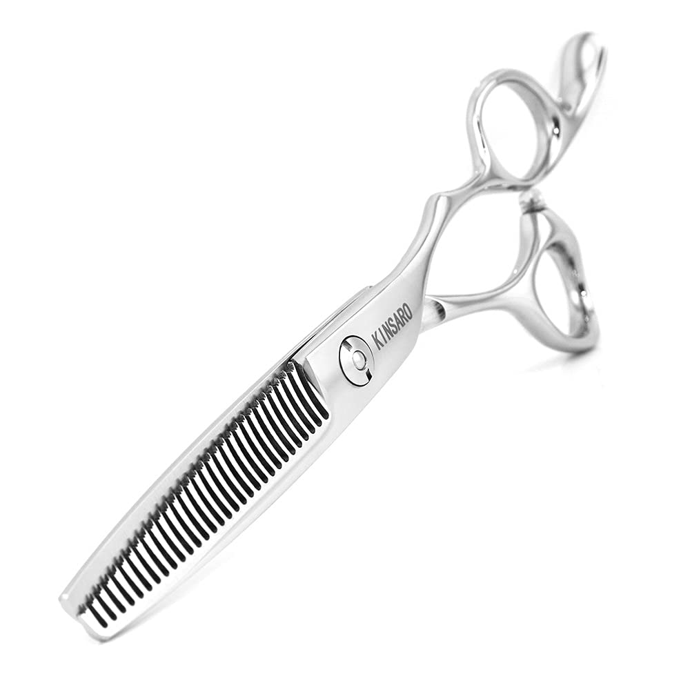 KINSARO Tijeras De Adelgazamiento Para Hombres, Tijeras De Corte De Pelo De 6 Pulgadas, Tijeras De Adelgazamiento Para Peluquería O Uso Doméstico