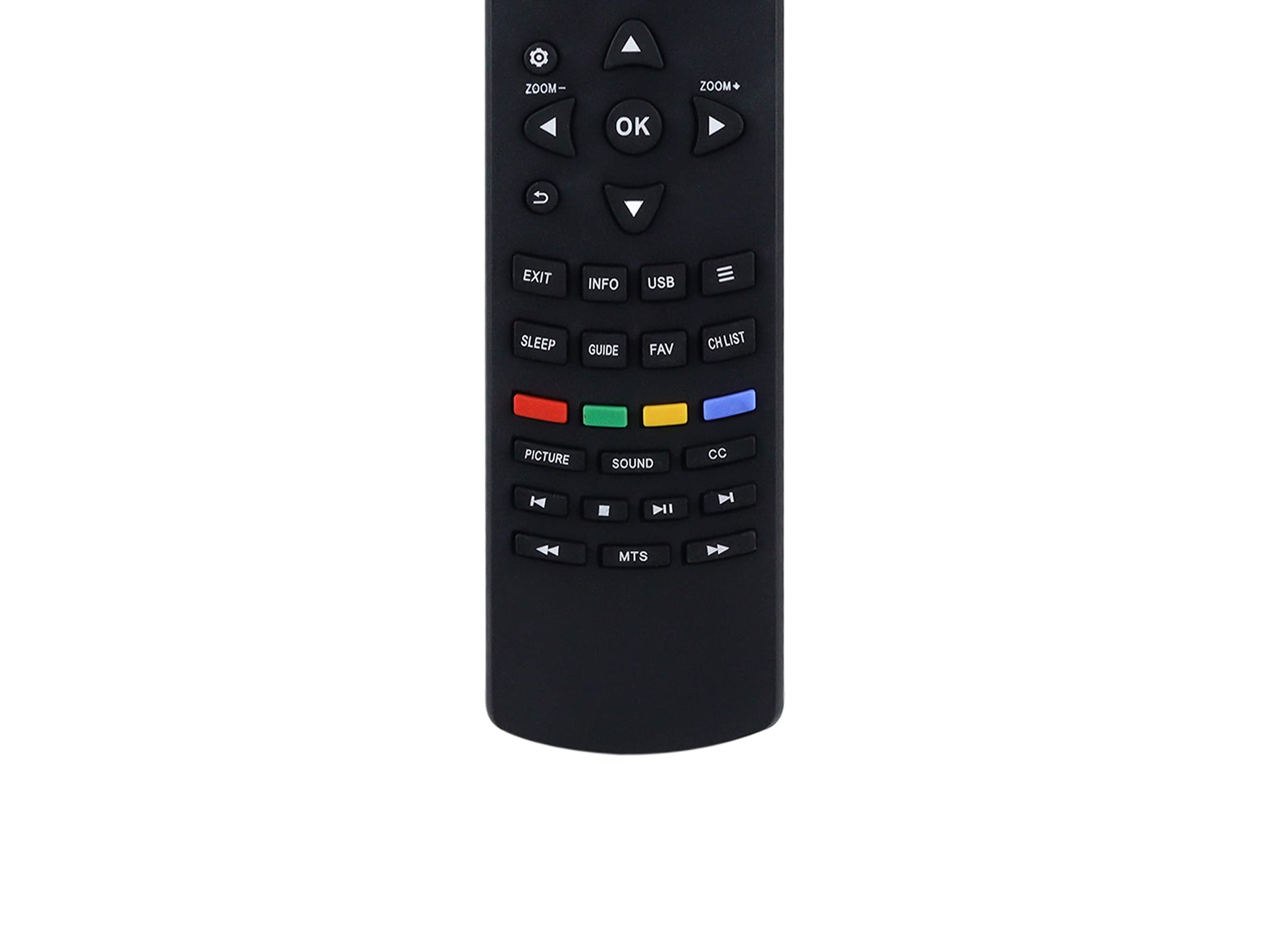 Control Remoto Quasar Smart TV Pantalla LED 4K