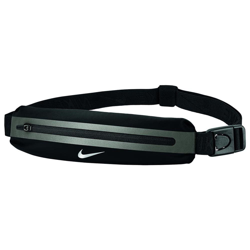 Nike Slim WAISTPACK 2.0 Riñonera Running, Adultos Unisex, Multicolor (BlaBlaSil), Talla Única