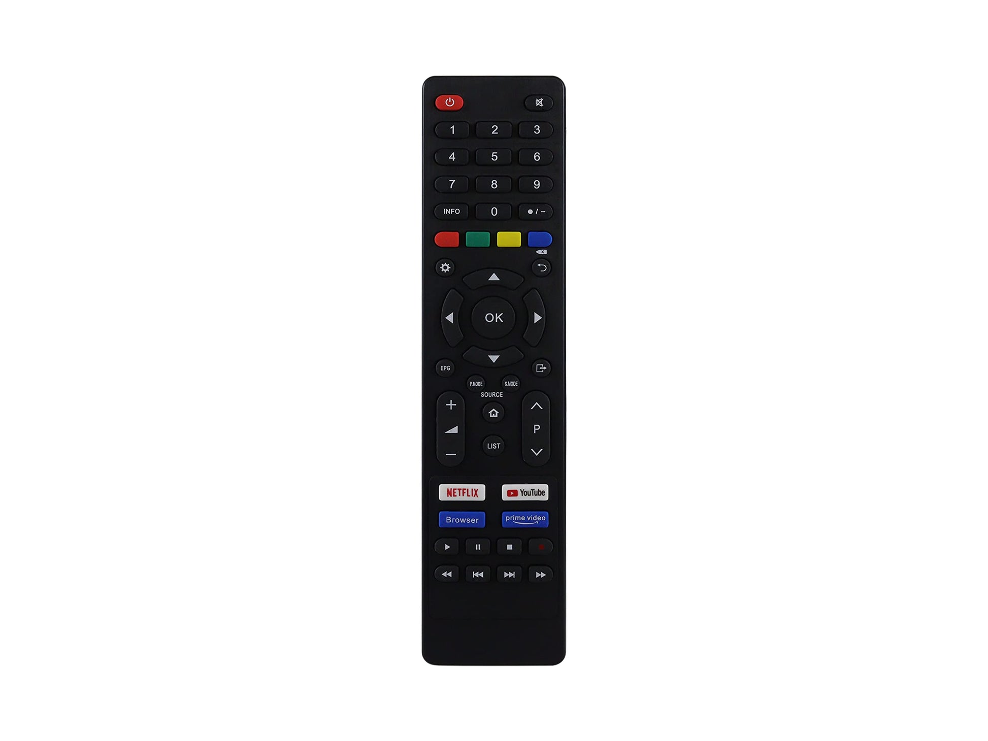 Control Remoto Hyundai Smart TV 4K LED Directo Pantalla