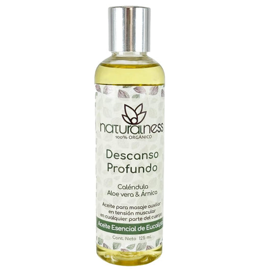 Aceite Relajante Naturalness 125 ML Descanso Profundo con Extractos Herbales y Aceites Esenciales Naturales
