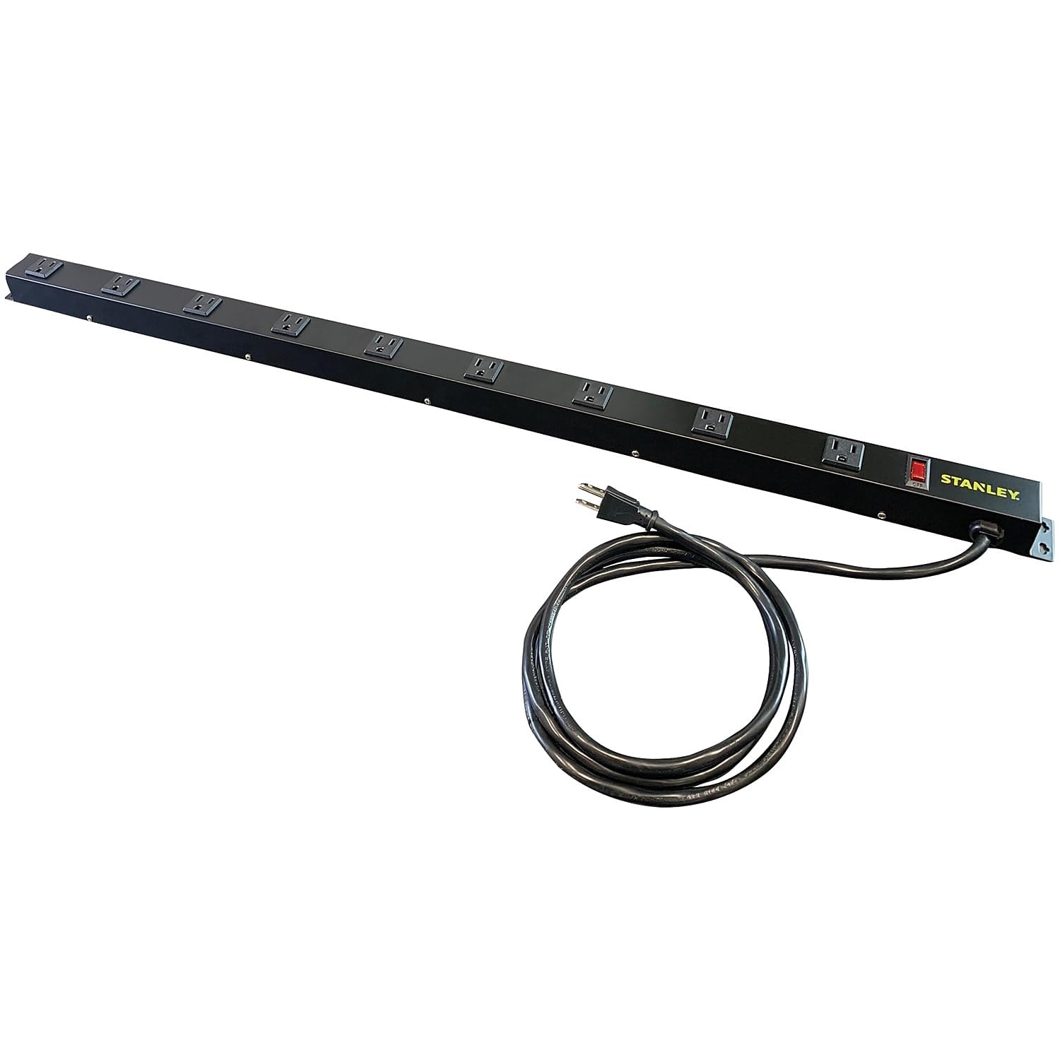 Protector contra Sobretensiones Stanley SurgeMax Pro 9 Tomas Negro Metalizado