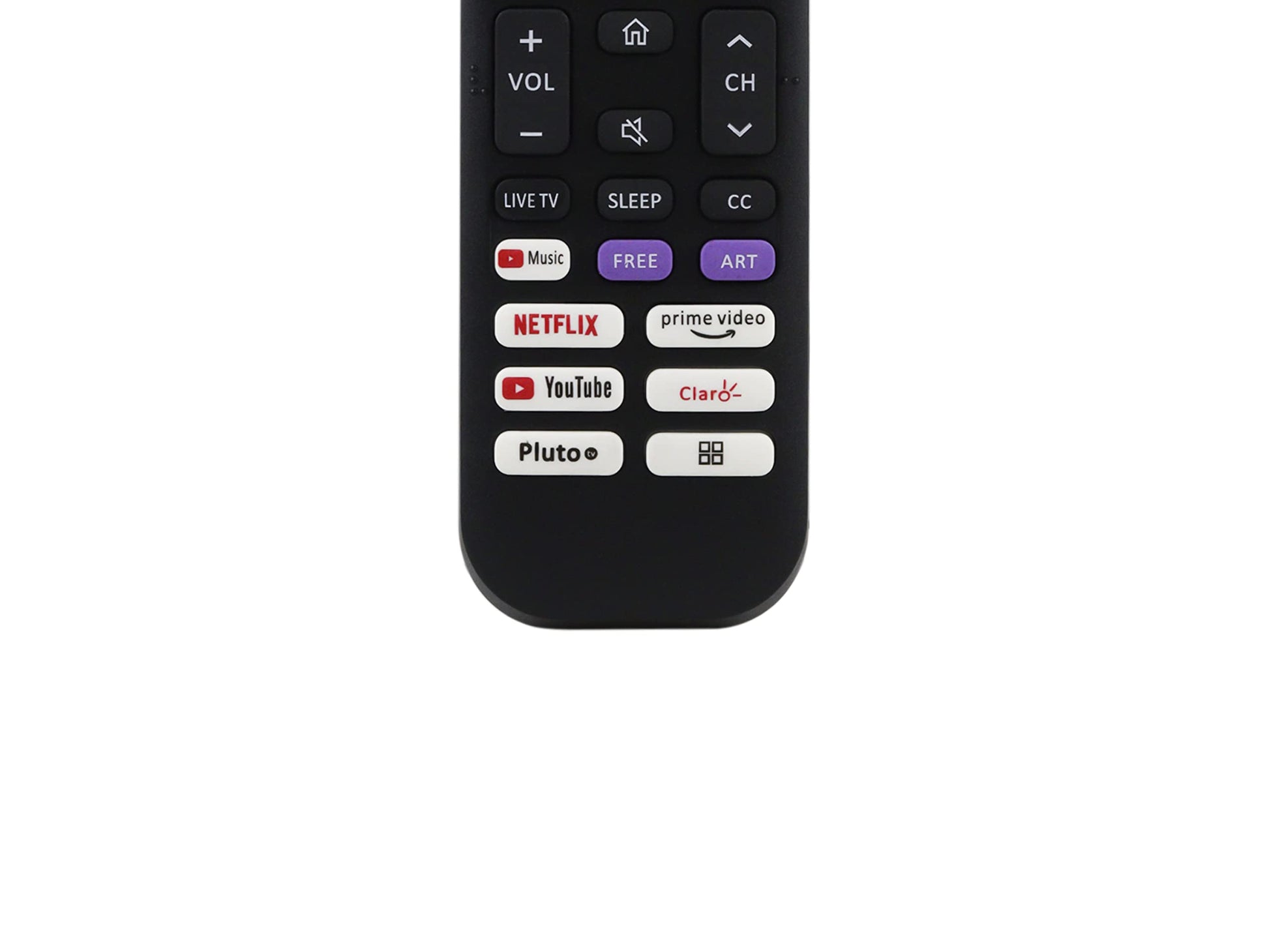 CONTROL EXPERT Control Compatible con Hisense Modelo En2d30h 50H6G Smart TV Netflix Youtube Music Prime Video Pluto