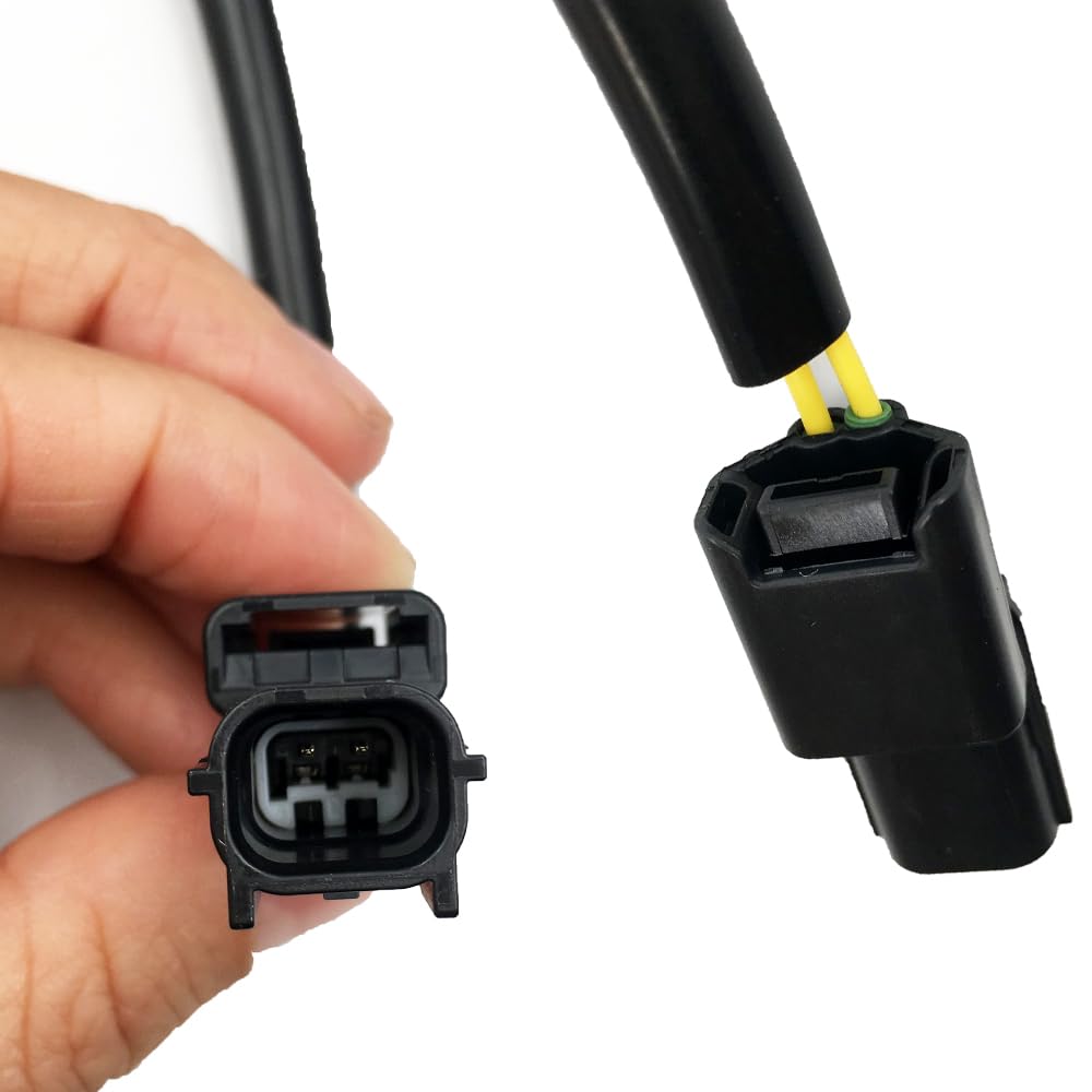 Adaptadores LED DRL LIZAPUS Blancos Compatibles con Honda Accord 2013-2015 4cyl con Conector de Haz Alto