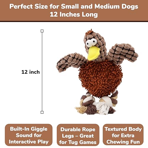 Juguete para Perros Ethical Pets Pollo Gigglers Multicolor