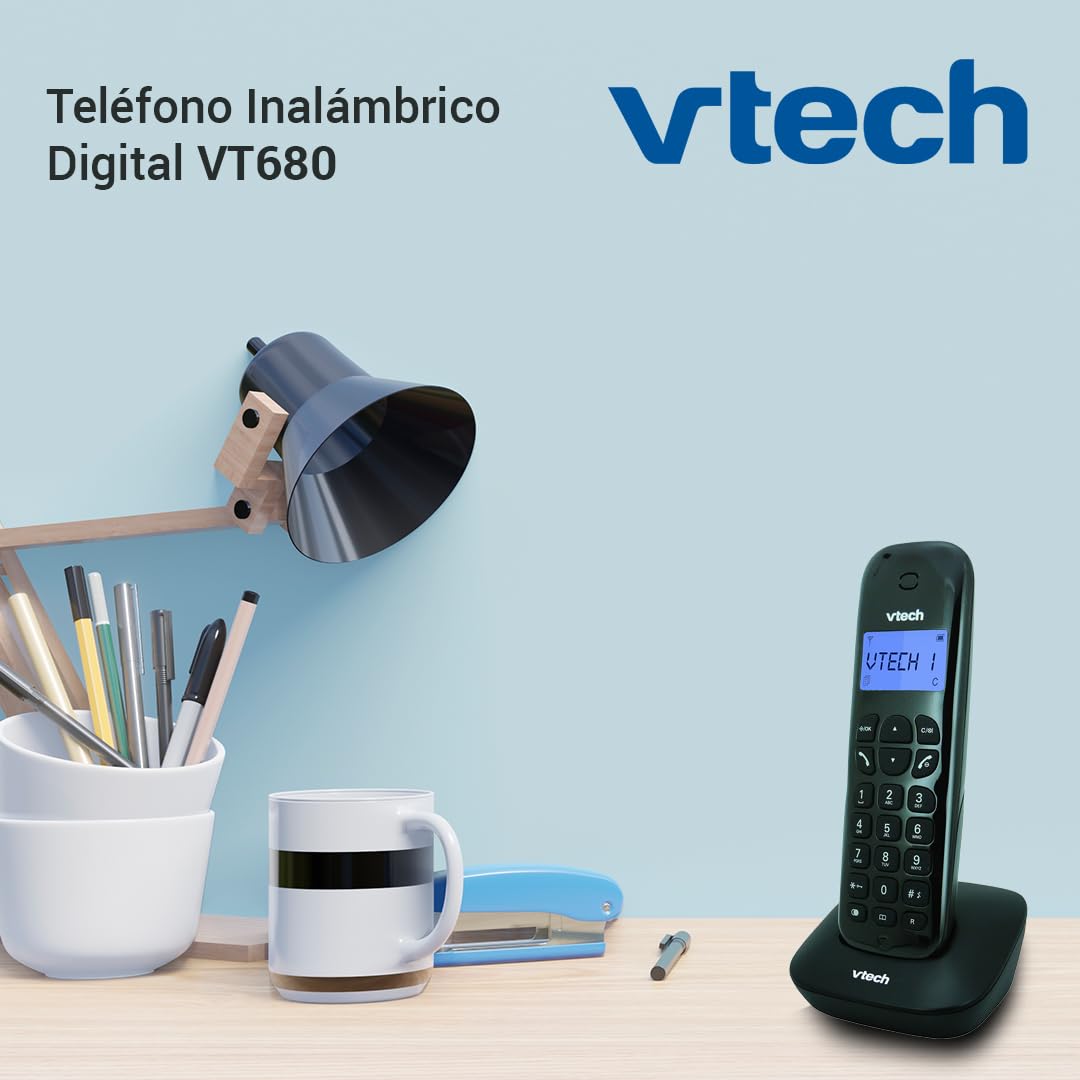 VTech Phone Teléfonos de Línea Fija, (VT680)