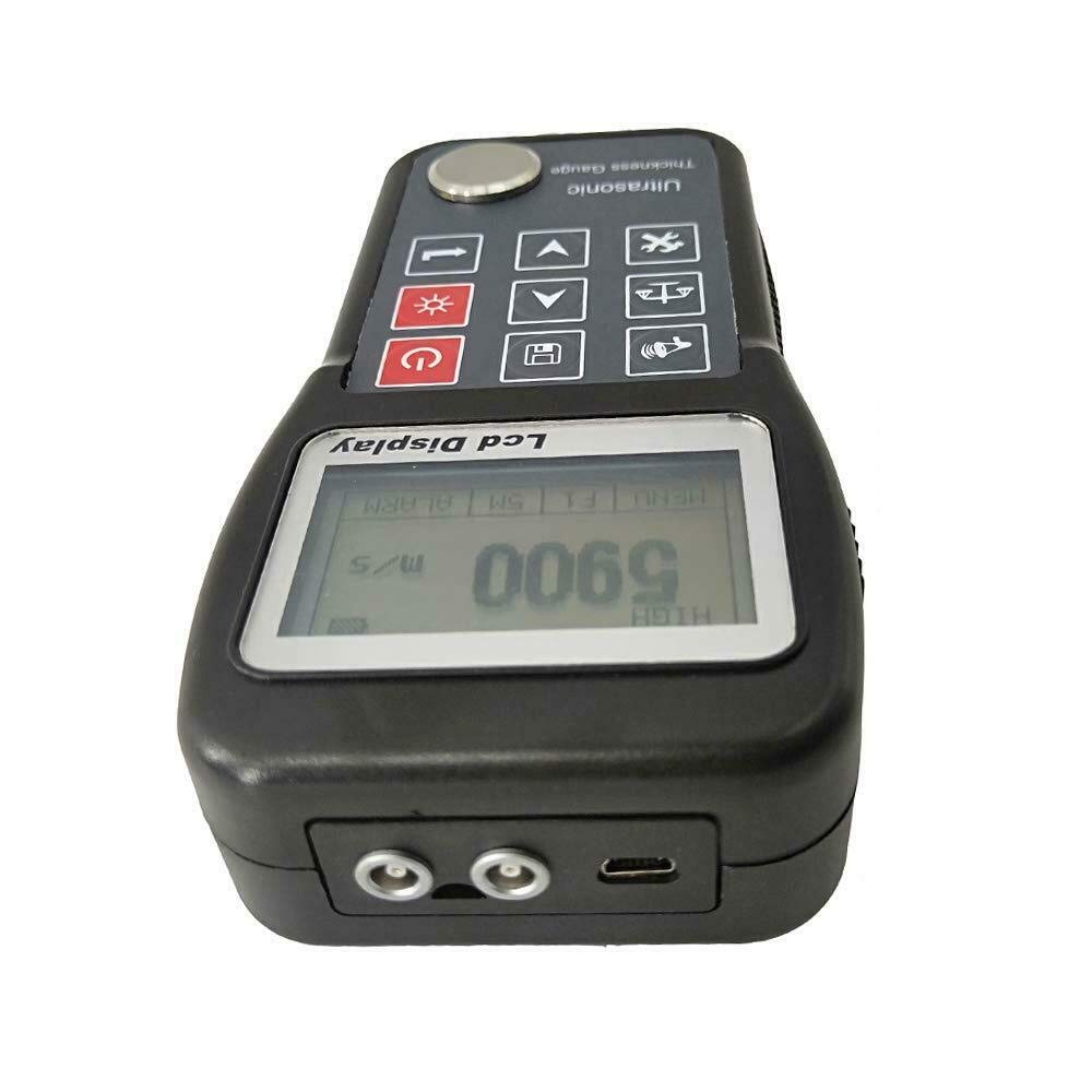 Medidor de espesor ultrasónico digital RaeSung NDT310, medidor de espesor de pared, rango de medición de 0,75 mm a 300 mm