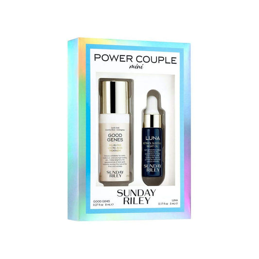 Sunday Riley Mini Power Pareja Kit de viaje, 0.4 fl. Oz