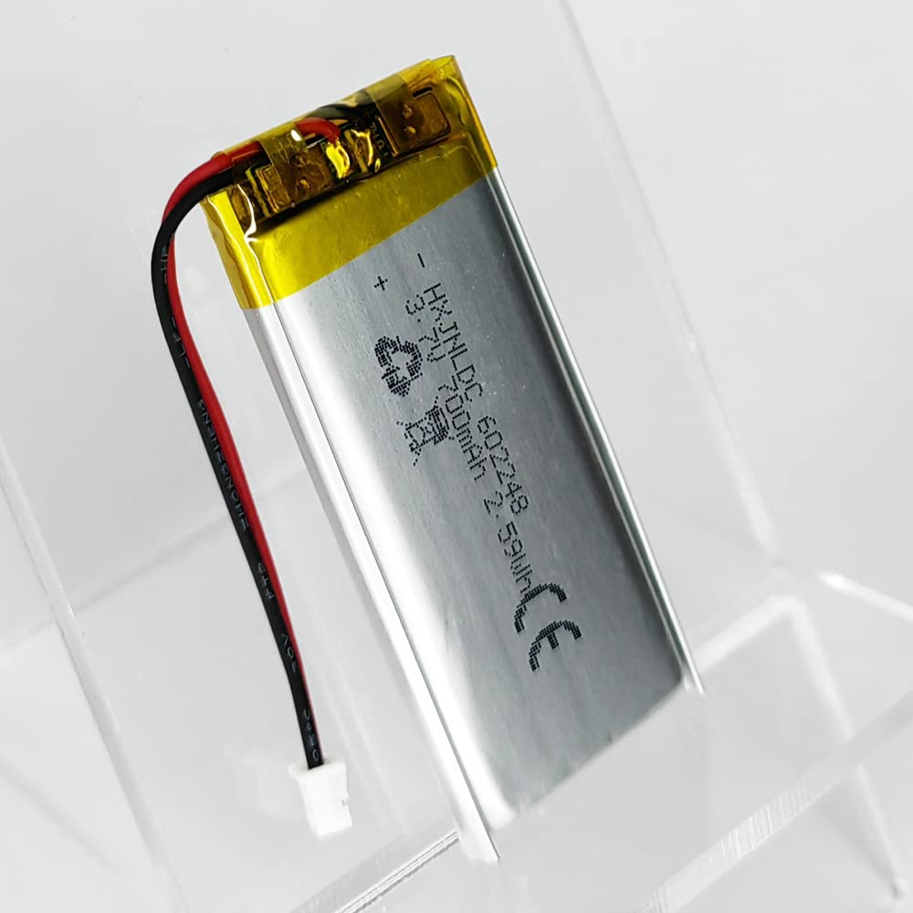 HXJNLDC 602248 - Batería de 3,7 V 700 mAh para Sena SMH10 SMH10R SMH10D SMH10-11 SR10 - Auriculares Bluetooth de repuesto para motocicletas, auriculares Bluetooth intercomunicador integrado