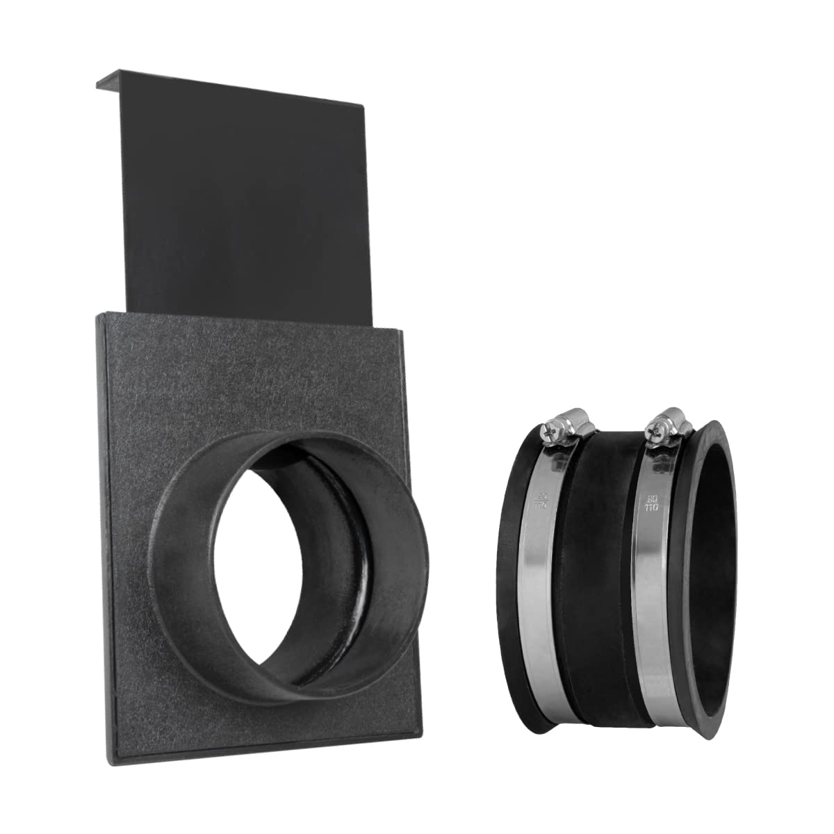 Puerta de Explosión POWERTEC 70363 Flexible para Control de Polvo de 4 Pulgadas