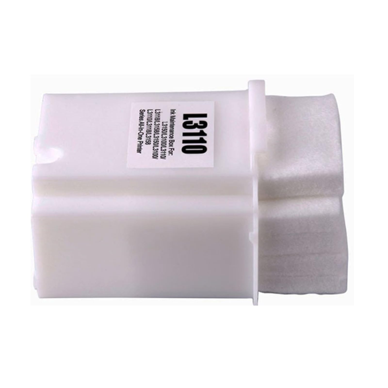 Paquete de Almohadillas de Depósito de Tinta Absorbente para Caja de Mantenimiento Epson Blanca