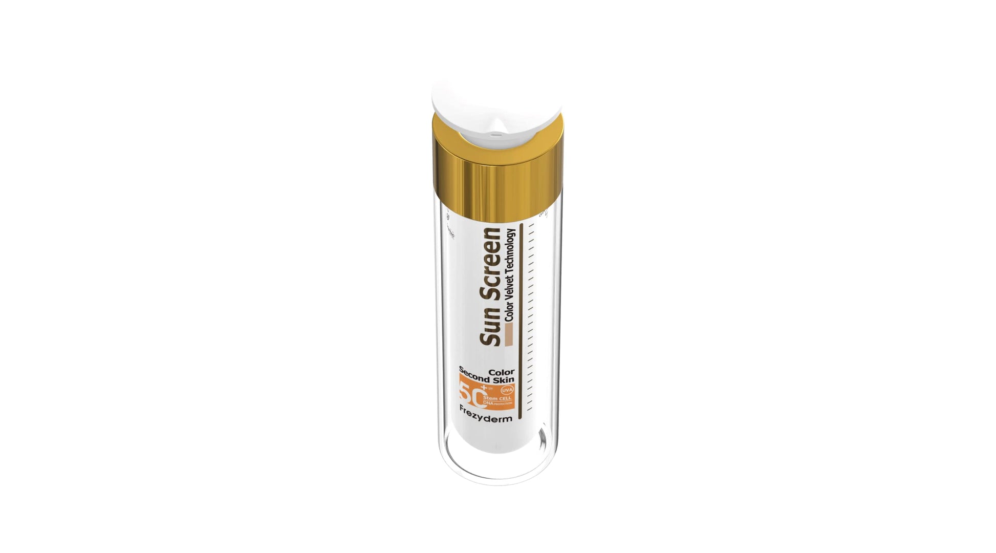 FrezyDerm - Crema facial Sun Screan Color Velvet, SPF 50, 50 ml