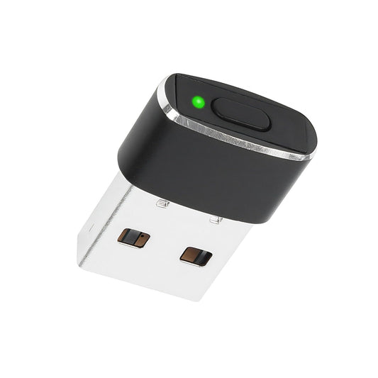 Agitador USB Yoidesu Negro con Botón de Interruptor y 2 Modos de Movimiento Simulado