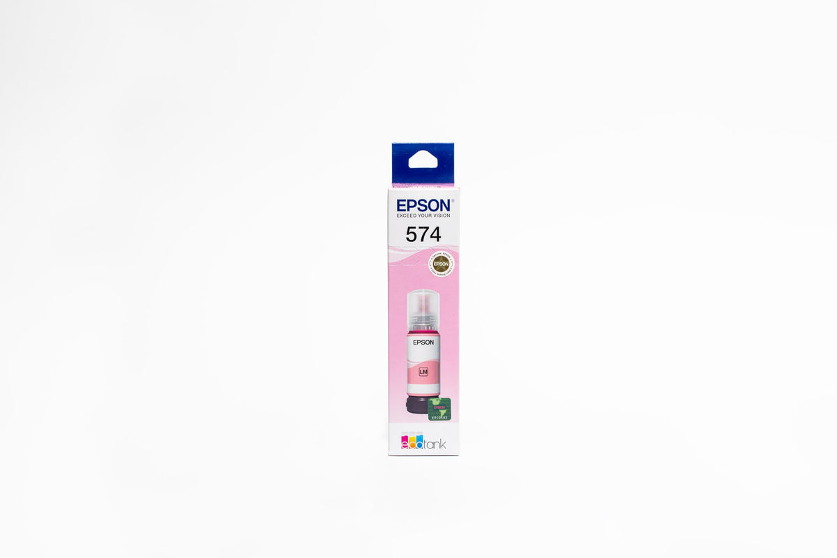 Botella de Tinta Epson Magenta Claro T574 65 ml para Impresora L8050