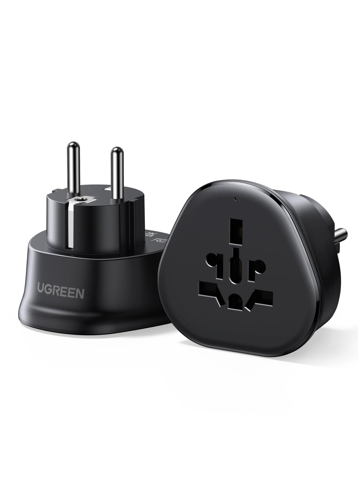 Adaptador de Viaje UGREEN UE Europeo Tipo F 1 Paquete