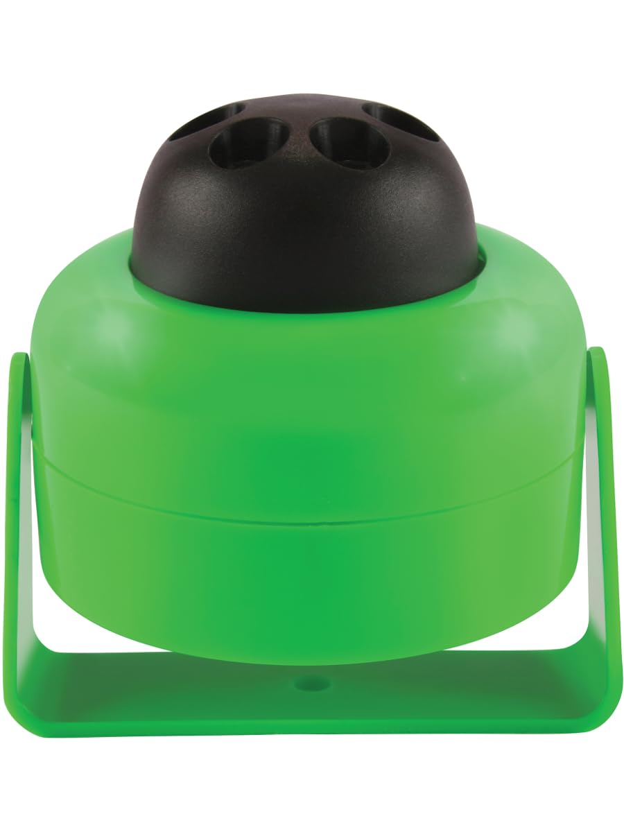 Fun World Ghost Pumpkin Projector - Accesorio para tallar Calabaza, 3.5 Pulgadas, Verde y Blanco